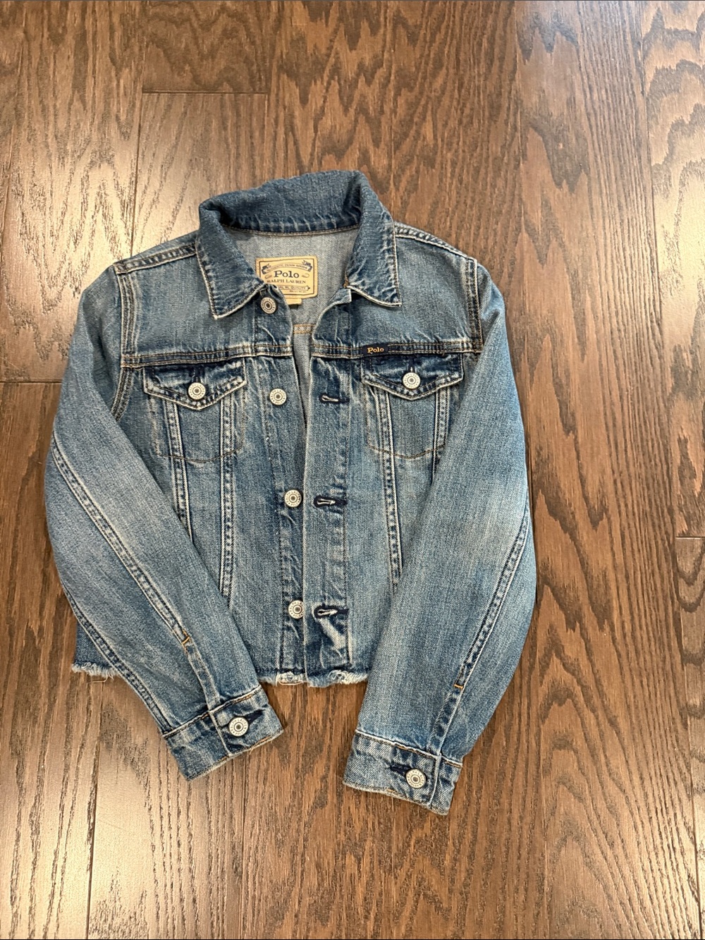 Polo by Ralph Lauren Light Blue Girls' Denim Jacket